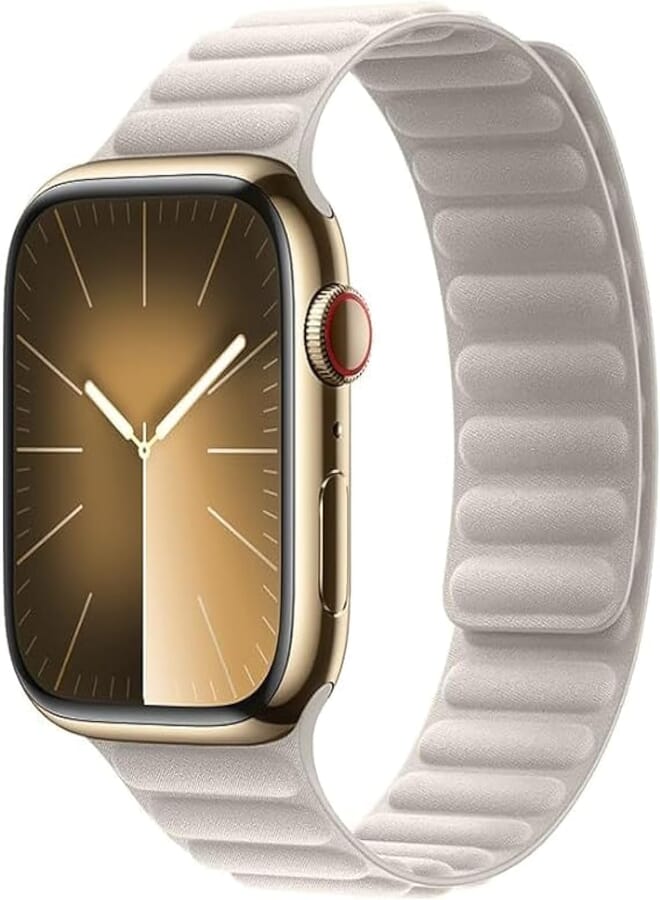 Next store Magnetic Nylon Strap Compatible with iWatch Series Ultra 2 | 9 | 8 Ultra | 8 | 7 | 6 | 5 | 4 | 3 | SE Magnetic Strap Compatible with iWatch