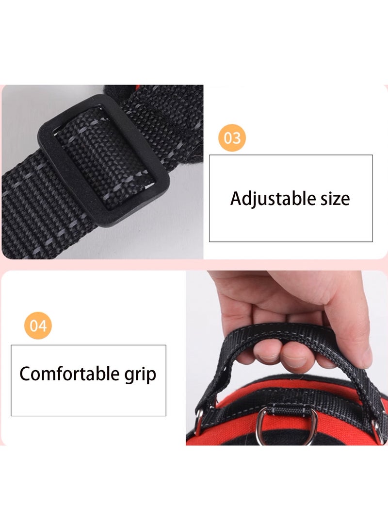 Kidle Adjustable Dog Harness Pet Harness Puppy Harness and Leash Set for Small Dogs M Size - Image 4