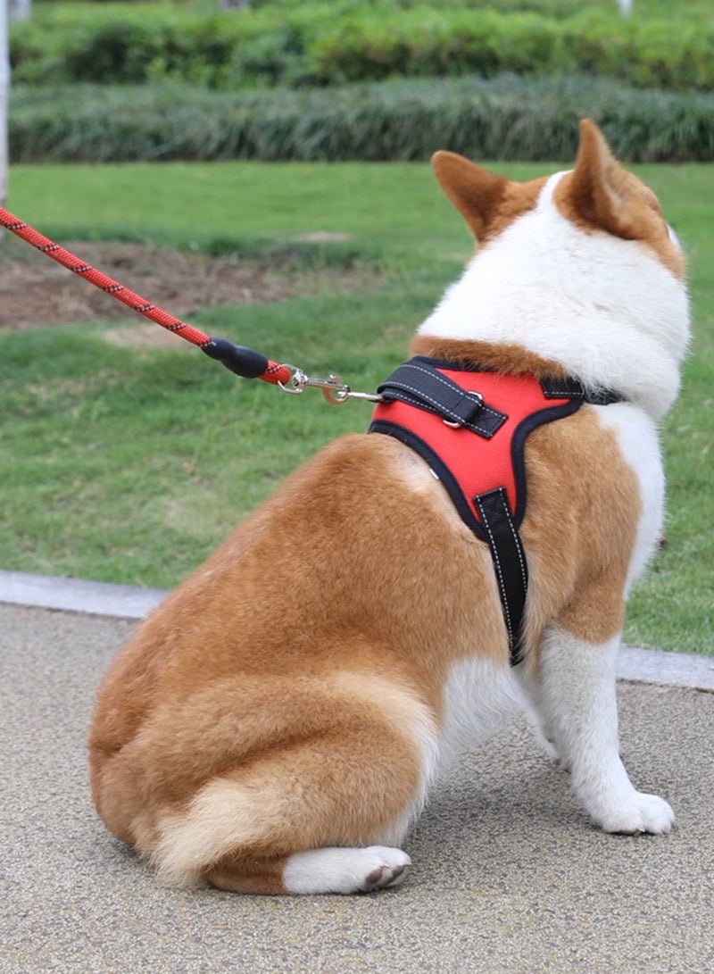 Kidle Adjustable Dog Harness Pet Harness Puppy Harness and Leash Set for Small Dogs M Size - Image 5