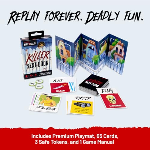 Hunt A Killer Killer Next Door Fun Family Games and Adult Games for Game Night Card Game Includes 20 Minutes of FastPaced Gameplay and Engaging Social Deduction Appropriate for Ages 10 and Up - Image 5