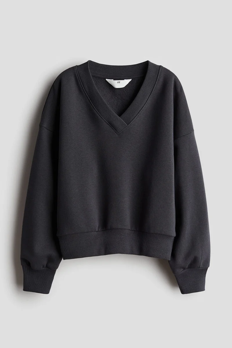 اتش اند ام V-Neck Sweatshirt