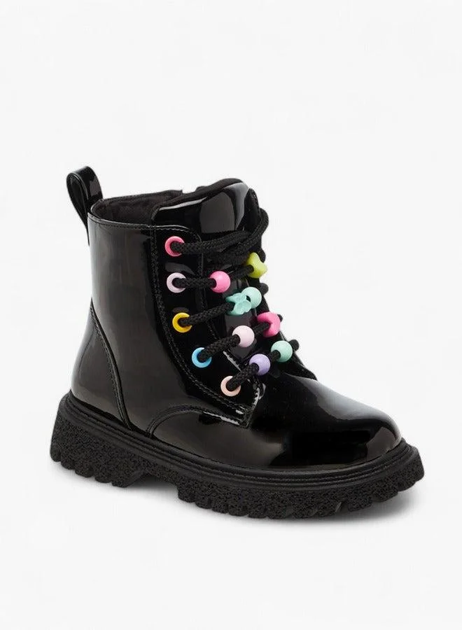 فلورا بيلا من شو إكسبرس أحذية جلدية بسحاب