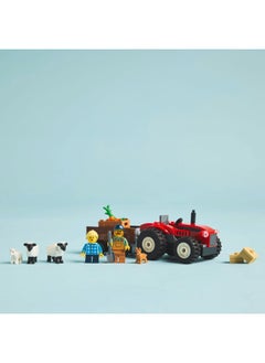 LEGO City Red Farm Tractor with Trailer & Sheep Toy Set - Playset with Animal Figures - Montessori Toys for 4+ Year Old Boys & Girls - Early Learning Gifts - 60461 (116 pieces)  - Image 5