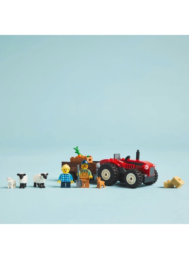 LEGO City Red Farm Tractor with Trailer & Sheep Toy Set - Playset with Animal Figures - Montessori Toys for 4+ Year Old Boys & Girls - Early Learning Gifts - 60461 (116 pieces)  - Image 5