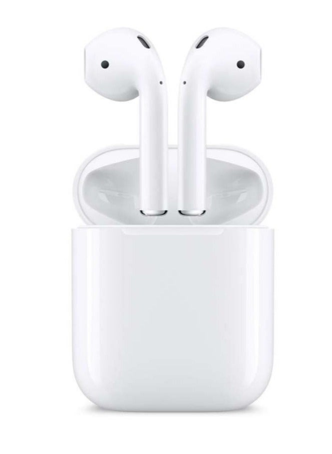 ELTRAZONE Wireless In-Ear Earbuds Bluetooth In-Ear Headphones with Charging Case (White) - Image 1