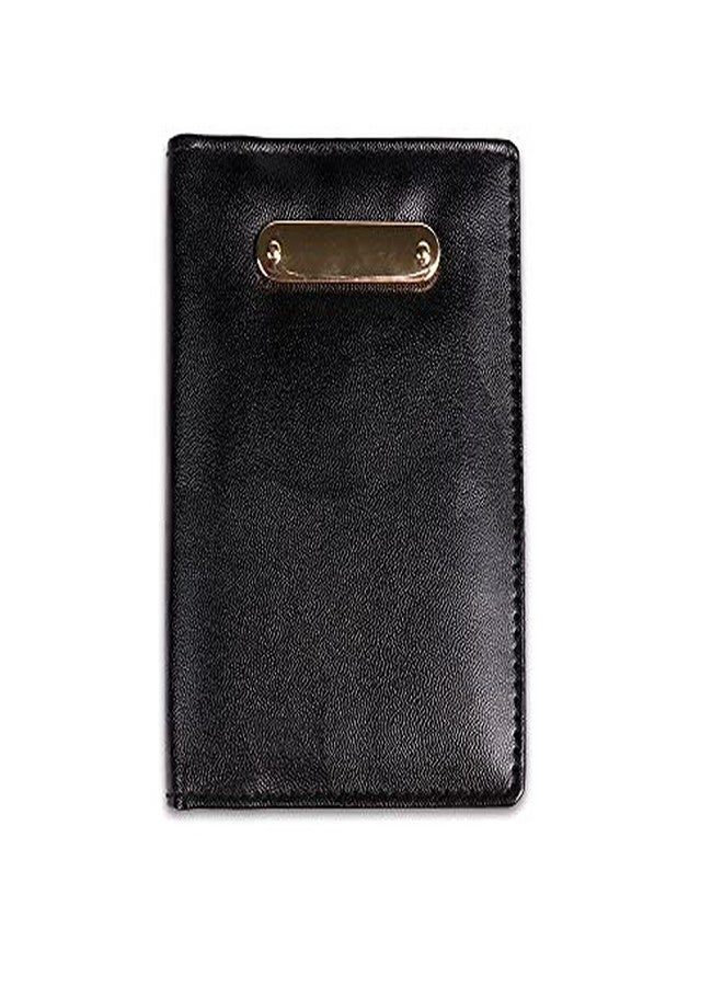COI Faux Leather Multiple Passport Cover Holder Pouch/Passport Document Folder for Men (New Black) - Image 3