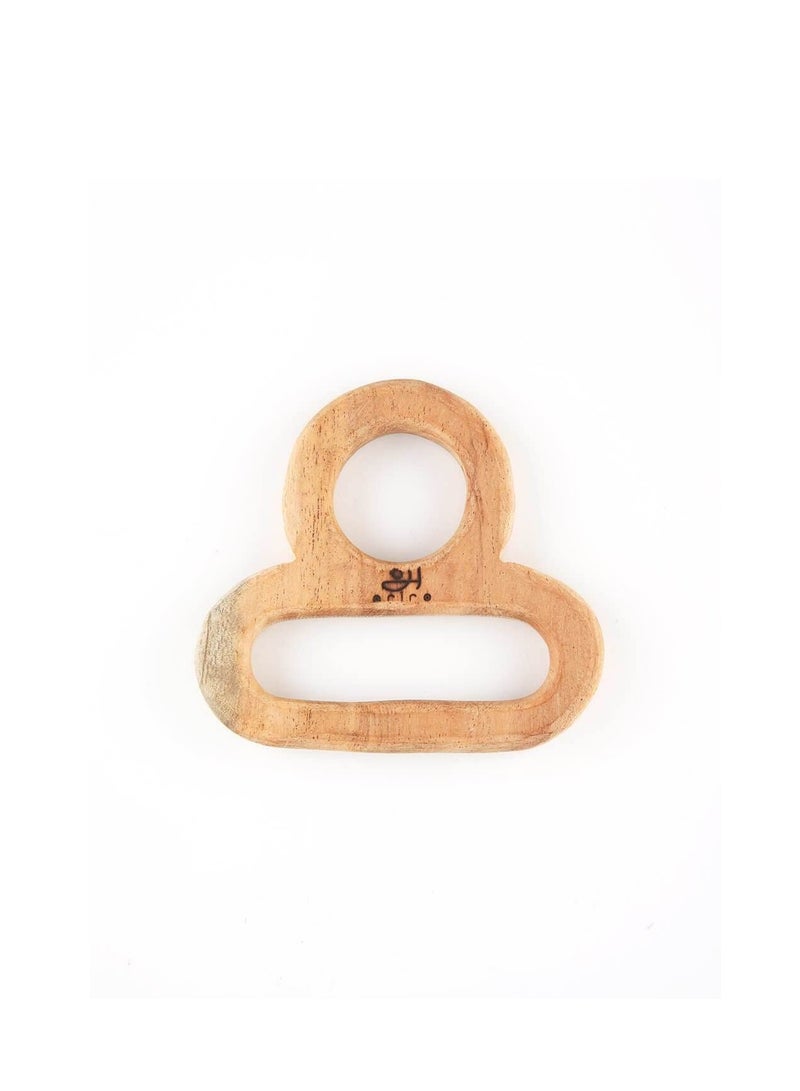 Ariro Neem Wood Teethers Combo - Pacifier & Milk Bottle, Antibacterial, Enhances Motor Skills for Babies 3M+ - Image 5
