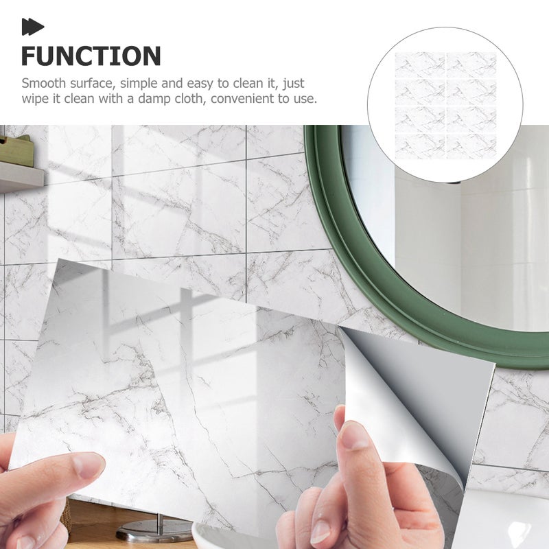 Easy Installation Wall Tiles, Peel and Stick Stickers for Enhancing Any Clean Surface Area - Image 3