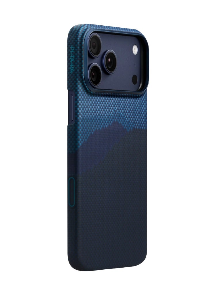 بيتاكا حافظة فائقة النحافة لـ iPhone 17 Pro / تقنية PitaTap اللمسية المتكاملة / تصميم خفيف الوزن / تركيب سهل / غطاء خلفي - فوق الأفق - Image 4