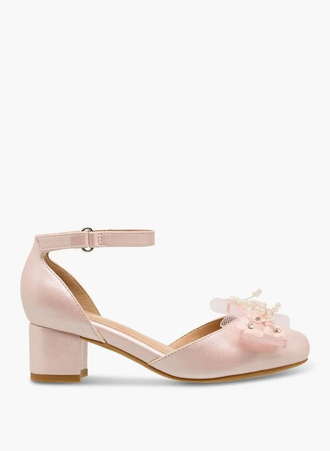 Celeste Girls Block Heel Sandals Ramadan Collection