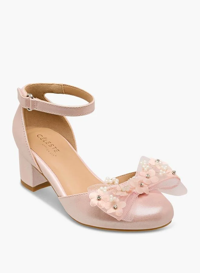 سيليست Girls Block Heel Sandals