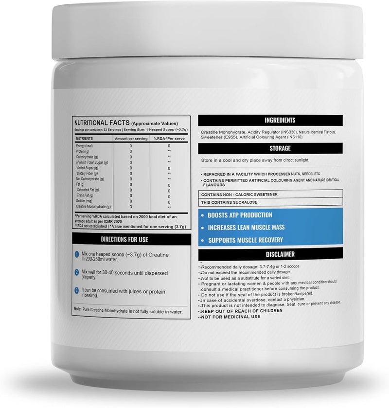 Wellcore Creatine Tropical Tango 122g Pack of 2 - Image 2