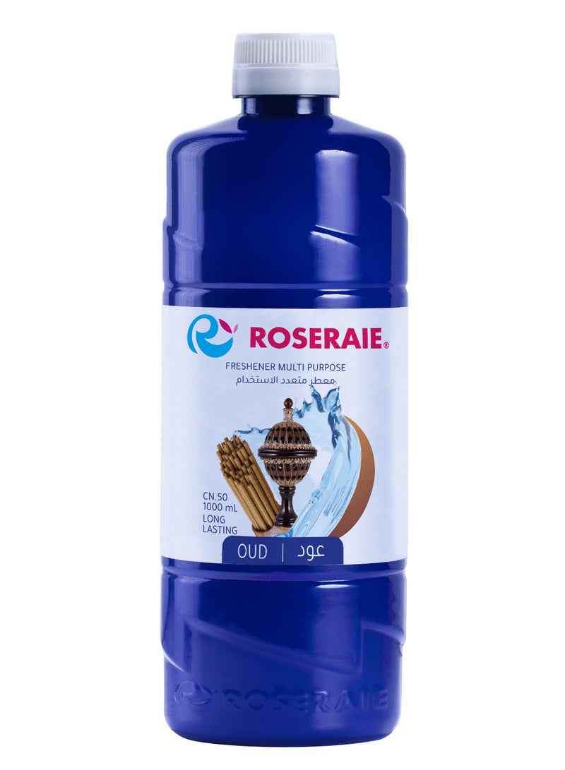 ROSERAIE Roseraie Home Freshener Multi Purpose Oud - 1000 ml 