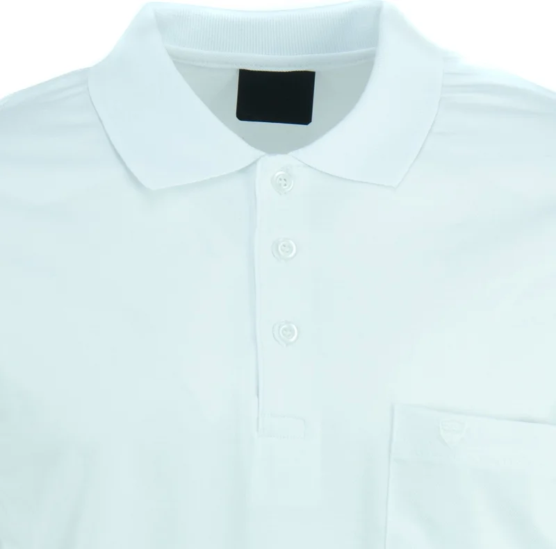 Oppland Men's Polo Collar Pocket Short Sleeve Hilfiger Model Normal Cut Cotton Lakos Fabric T-Shirt