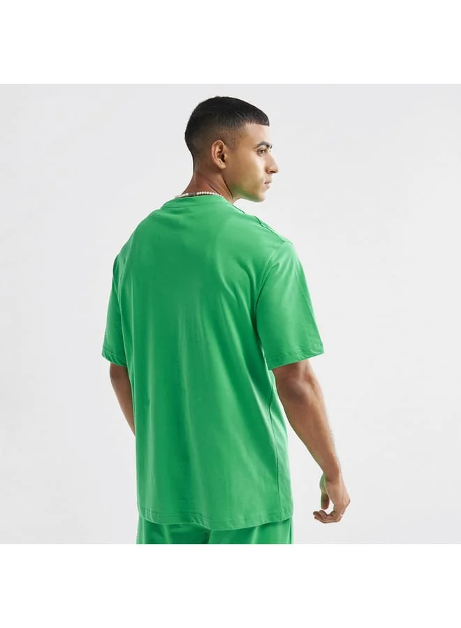 Splash FAV Printed T-shirt with Crew Neck and Short Sleeves