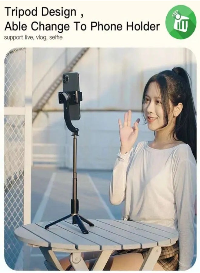 Yesido - SF14 Bluetooth Selfie Stick | Tripod Zoom Handheld Gimbal Foldable Stabilizer Selfie Stick - Image 1
