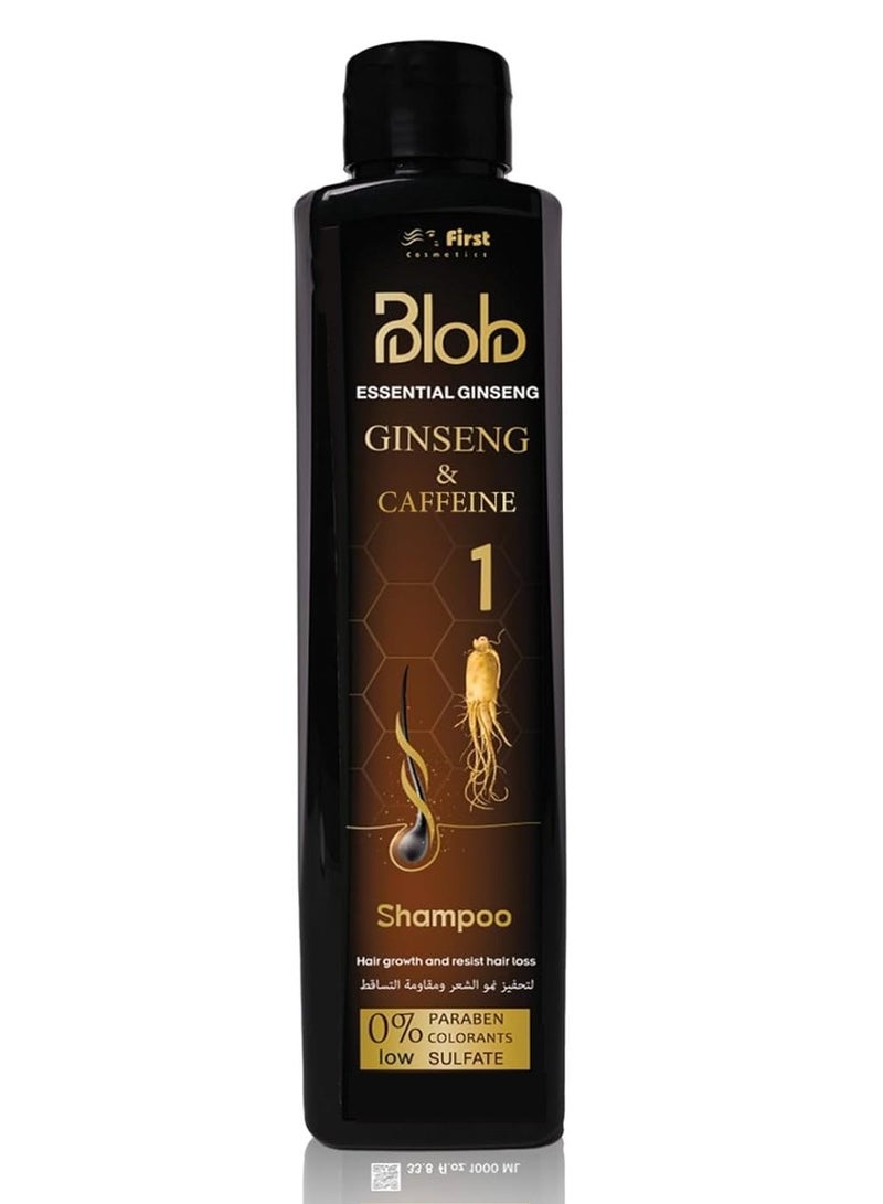 Blob Ginseng and Caffeine Shampoo 850  ml 