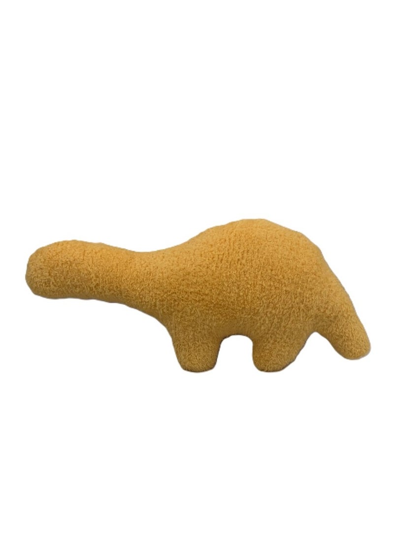 general Dino Nugget Plush Pillow - Funny Chicken Nugget Stuffed Toy, Decorative Throw Pillow for Kids Room, Perfect Birthday Gift for Kids, Teens & Adults - Image 1