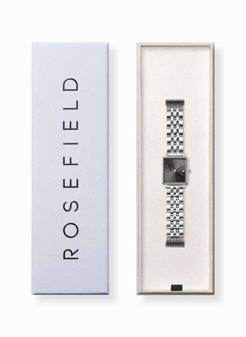 RoseField Rosefield Boxy XS Grey Steel Silver Women Watch - BGSSS-Q051  - Image 4
