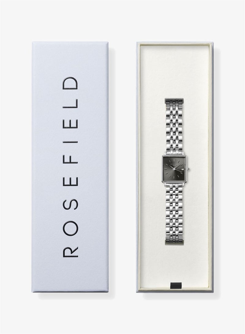 Rosefield Boxy XS Grey Steel Silver Women Watch - BGSSS-Q051 - Image 4