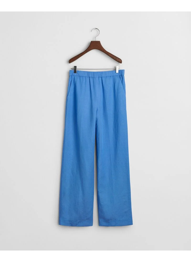 GANT Gant Relaxed Linen Blend Pull On Pants