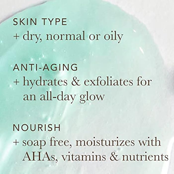 Alpha Skin Care Moisturizing Body Wash, Gentle Soap-Free Anti-Aging Formula, Glycolic AHA, Vitamin E & Aloe Vera, Conditions & Soothes, All Skin Types Hydroxy Acid, 12 Oz - Image 4