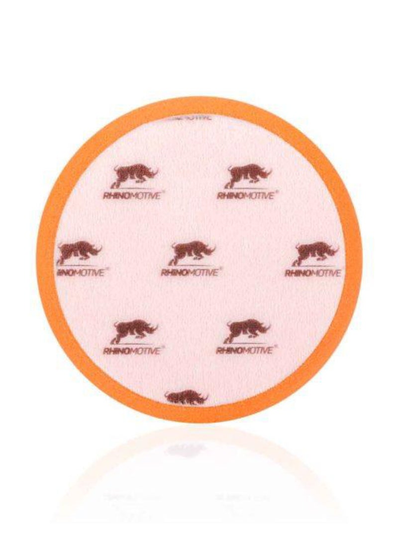 RHINOMOTIVE RHINOMOTIVE - SUPERIOR CUTTING PAD 100MM Long lasting foam Orange  - Image 3