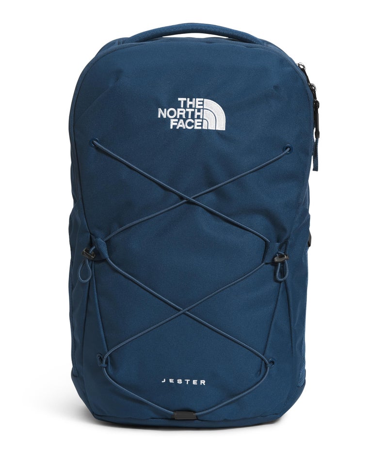 The North Face Jester Everyday Laptop Backpack | Commuter Daypack with Water Repellent Finish, 16" Laptop Sleeve, Huge Main Compartment, Shady Blue/TNF White-NPF, One Size - Image 1