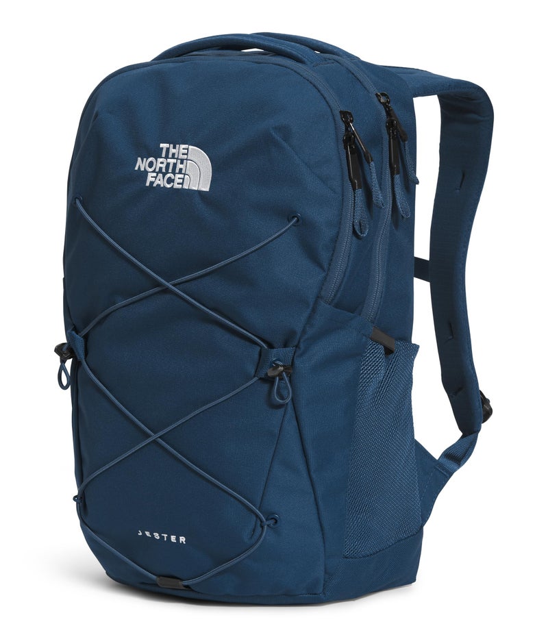 The North Face Jester Everyday Laptop Backpack | Commuter Daypack with Water Repellent Finish, 16" Laptop Sleeve, Huge Main Compartment, Shady Blue/TNF White-NPF, One Size - Image 2