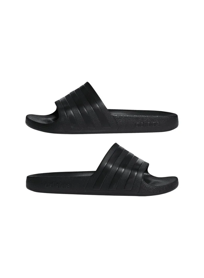 adidas أديداس أديليت أكوا يو أسود صنادل رياضية للجنسين