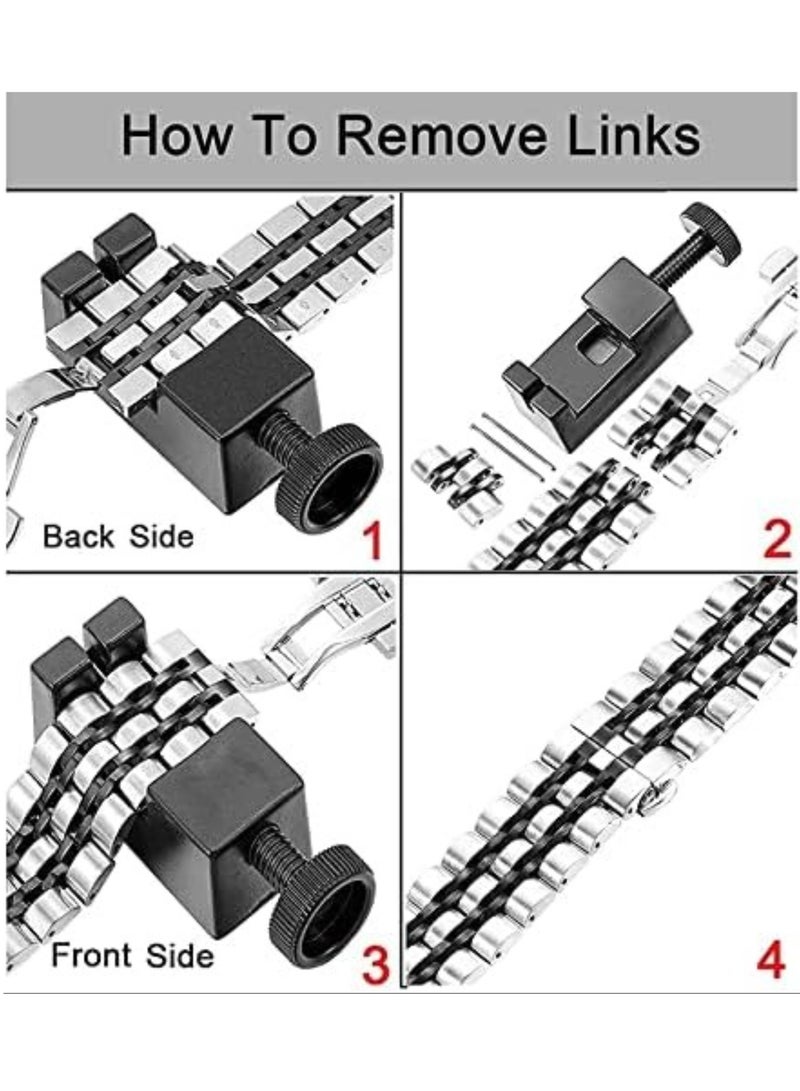ELTRAZONE Replacement Band Compatible with Apple Watch 45mm / 44mm / 42mm, Stainless Steel Solid Strap Metal Bracelet for Apple Watch Series 7 6 5 4 3 2 SE - Image 5