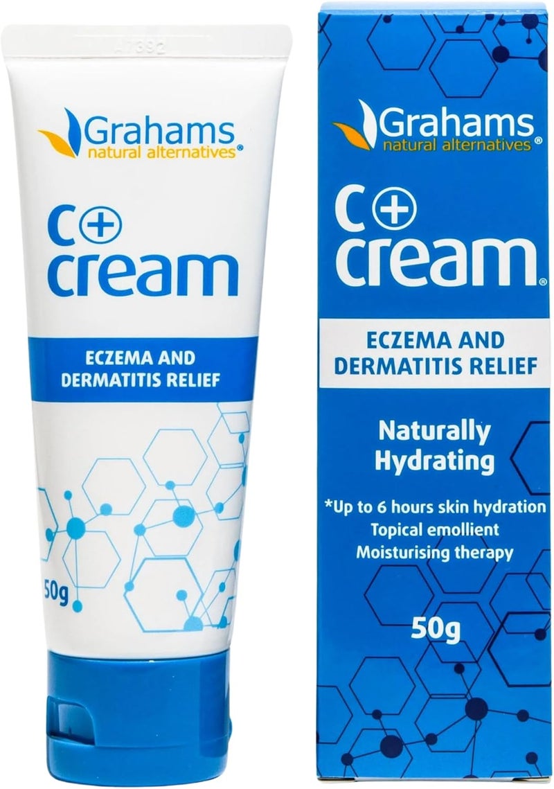 Grahams Natural C+ Cream Eczema Psoriasis & Dermatitis Relief - Image 1