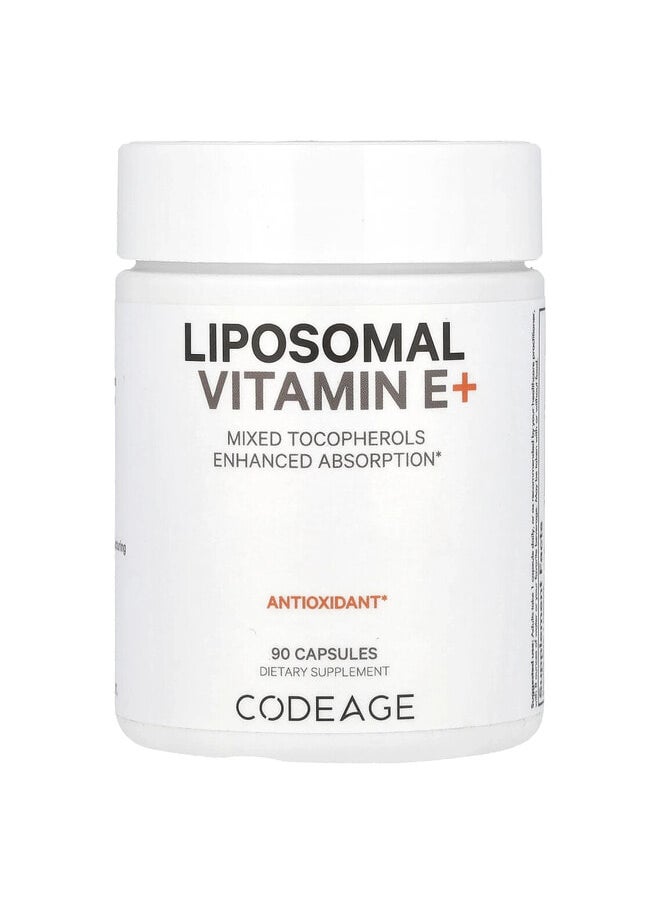 Codeage Liposomal Vitamin E+, 90 Capsules  - Image 2