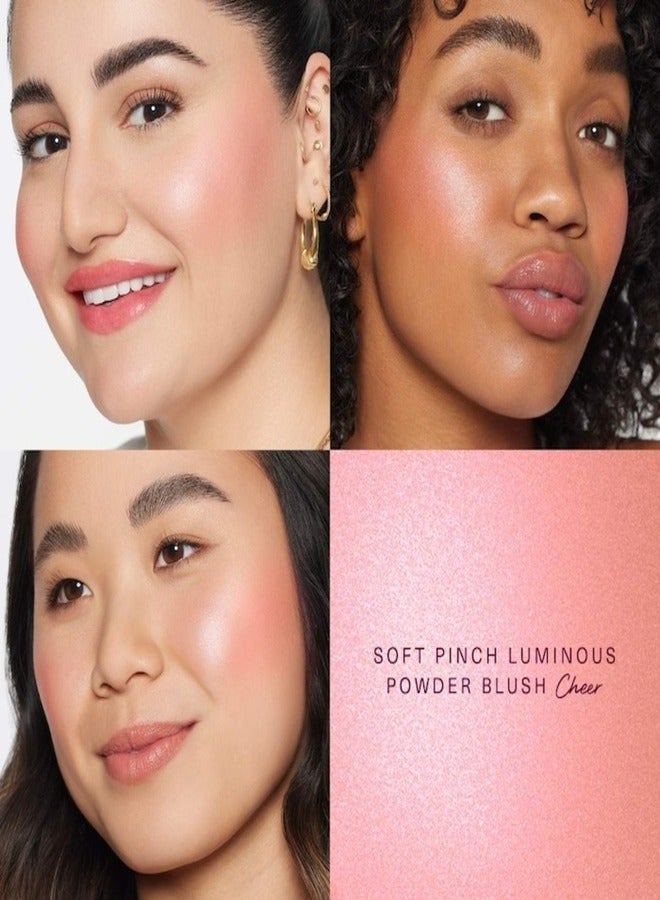 Rare Beauty Rare Beauty Soft Pinch Luminous Powder Blush – Cheer 2.8g | Radiant Finish, Buildable Coverage, Lightweight, Long-Lasting, Vegan & Cruelty-Free - Image 2