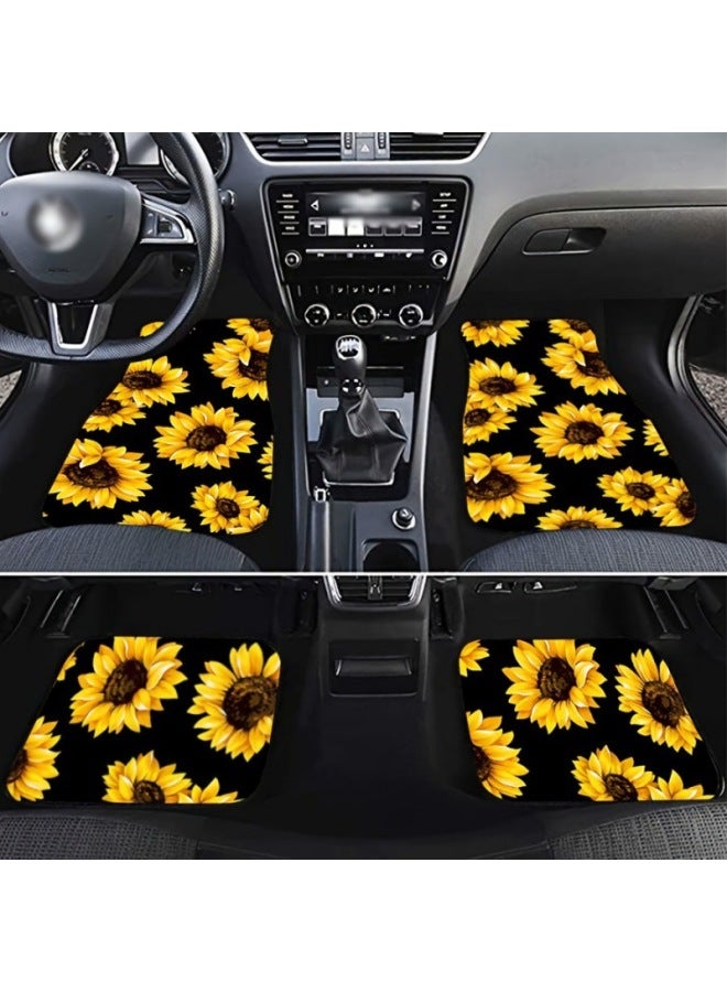 CAR Mats Are Stain-resistant And Easy To Take Of Household Wear-resistant Non-slip Crystal Velvet Mats - Image 1