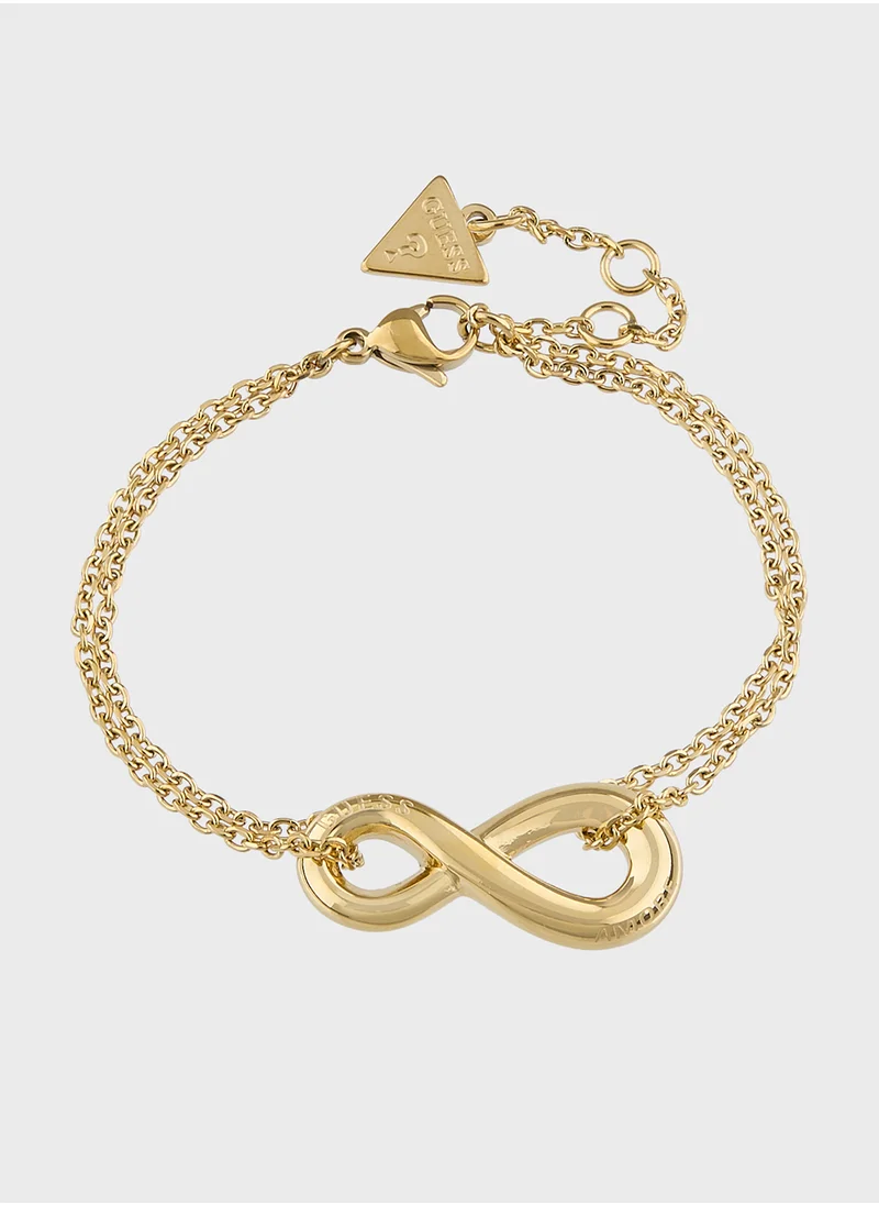 GUESS Jubb05050Jwygs 28Mm Infinity Bracelet