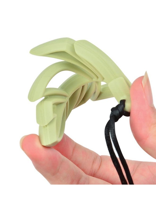Megoday Baby Teething Necklace With Chewy Leaf Pendant,Chew Necklaces For Sensory Relief,Food Grade Silicone Teethers Bpa-Free,1 Pack - Image 5