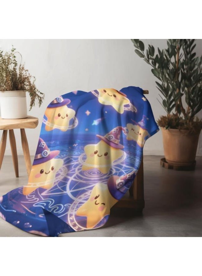general Wisdom Fairy (latest) flannel thin blanket (warm and comfortable, suitable for sleep, game use, dust and sandproof) 150cm*200cm - 24 - Image 3