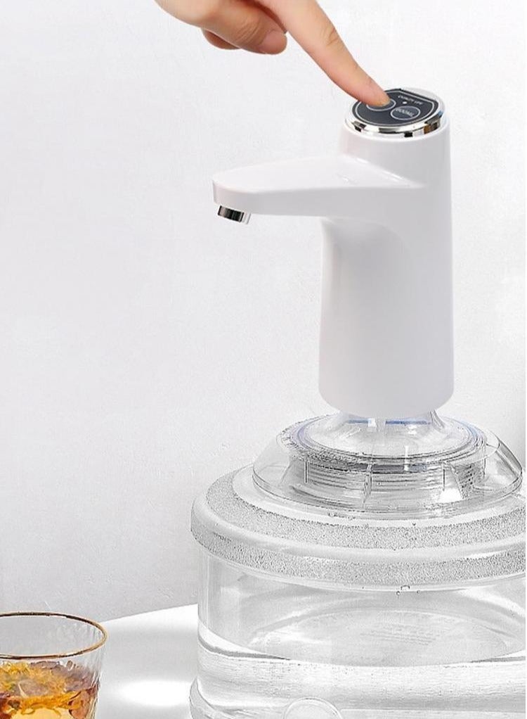 Arabest Portable USB Charging Water Pump Dispenser Water Pump 1 Black, Electric Water Pump, Portable Water Dispenser Pump with Efficient Battery Life, Suitable for Home Kitchen, Office, and Outdoor Travel - Image 1
