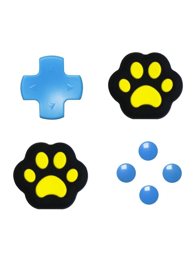 Suitable For Switch Cat Claw Heart-shaped Key Stickers Ns Cross Color Stick Rocker Cap Protective Sleeve Accessories-Product Color:44 [customized Products Refuse To Return]  - Image 1
