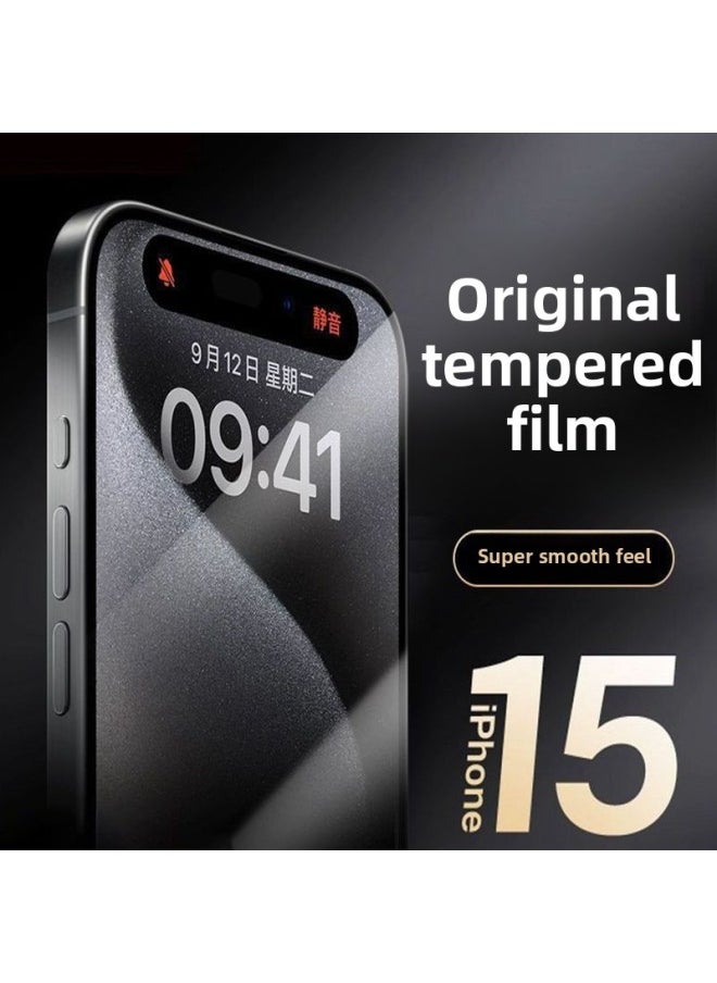 For Iphone16 Tempered Film 15Pro Full Screen For Iphone14promax Phone Film Plus/X/HD 13/12/11-Color:Diamond Film [anti-fall * Explosion-proof] 4 HD-Dimensions:For Iphone11Pro(5.8 Inch)  - Image 1