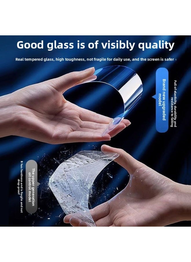 For Iphone16 Tempered Film 15Pro Full Screen For Iphone14promax Phone Film Plus/X/HD 13/12/11-Color:Diamond Film [anti-fall * Explosion-proof] 4 HD-Dimensions:For Iphone11Pro(5.8 Inch)  - Image 4