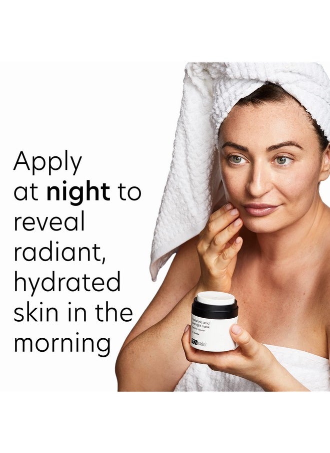 PCA SKIN Hyaluronic Acid Overnight Face Mask Night Skincare Face Mask Helps Boost Skin Radiance And Hydrates Skin Overnight Best For Dry Oily Normal Combination And Sensitive Skin 1.8 Oz Jar  - Image 5