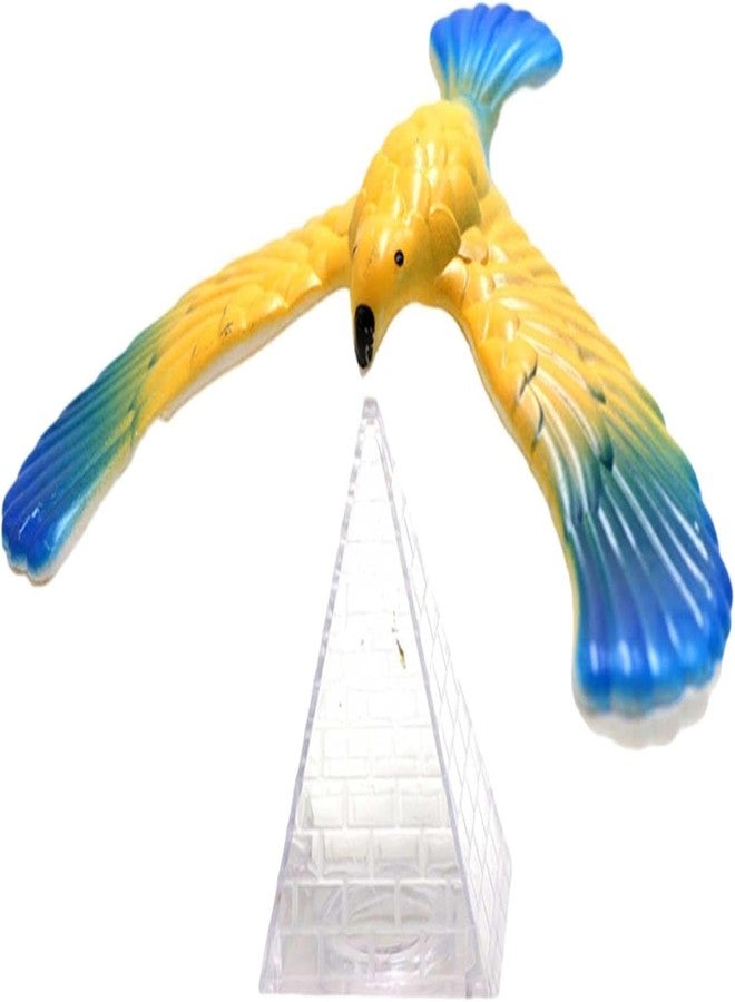 WaigN Balance Bird, Balancing Bird Clear Triangle Stand, Classic Educational, Bird That Can Balance Gravityy Finger for Adults, Eagles Stocking Stuffers Parties Favors Science Kits - Image 1