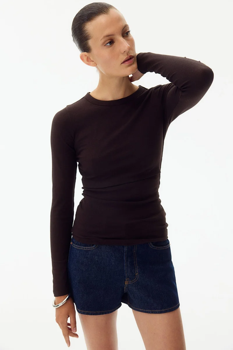 H&M MAMA Long-sleeved nursing top