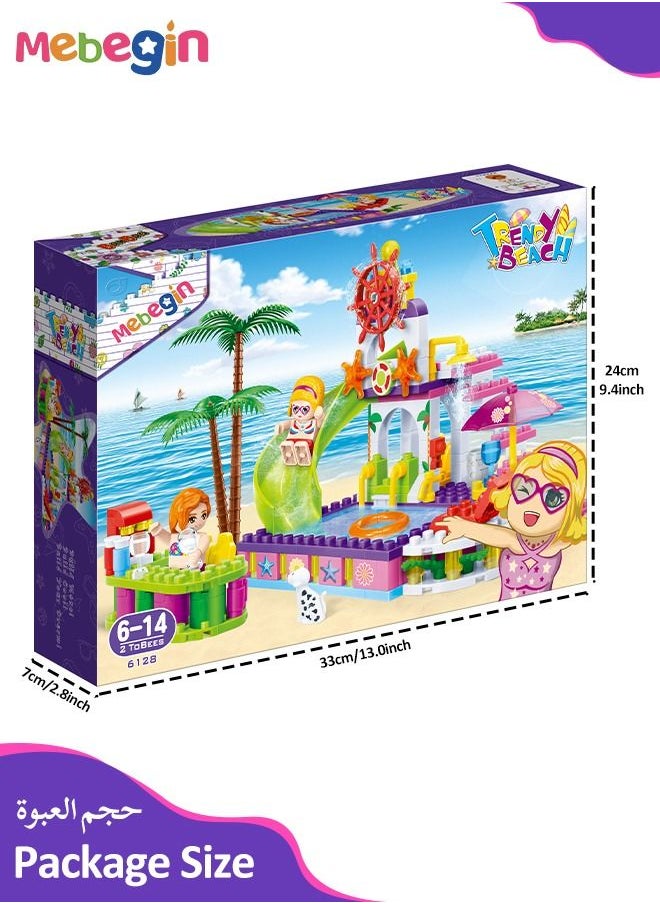 MEBEGIN Trendy Beach Blocks Set, Building Kit Toys, Creative Building Toys, Educational Toy  - Image 4