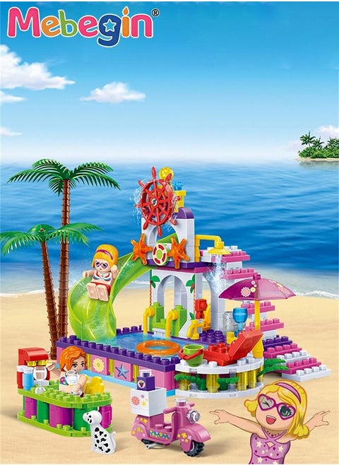 Trendy Beach Blocks Set, Building Kit Toys, Creative Building Toys, Educational Toy