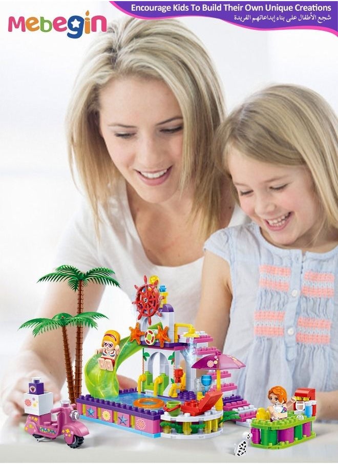 MEBEGIN Trendy Beach Blocks Set, Building Kit Toys, Creative Building Toys, Educational Toy  - Image 2