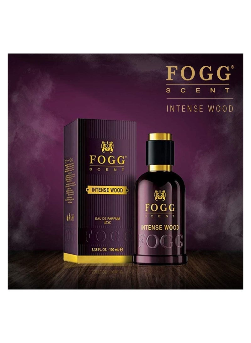 FOGG Scent Intense Wood For Men Eau De Parfum, 100 ml - Image 3