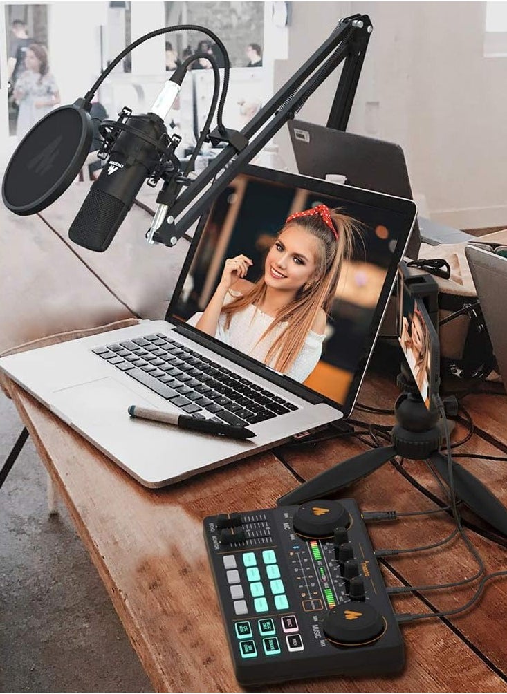 Maono - Maonocaster AME2 Audio Interface & Podcast Equipment - Image 1